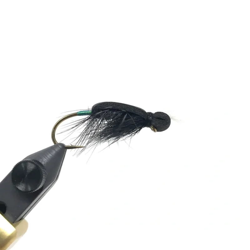 Fly Fishing^ Foam Skater - Black - Your Premium Fishing Gear Store Rods Lines Baits Accessories