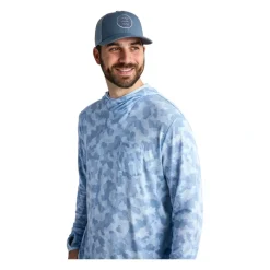 Fly Fishing^ Free Fly Bamboo Lightweight Hoody Tidewater Camo - Your Premium Fishing Gear Store Rods Lines Baits Accessories