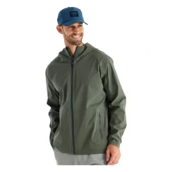 Fly Fishing^ Free Fly Cloudshield Rain Jacket Dark Olive - Your Premium Fishing Gear Store Rods Lines Baits Accessories