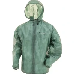 Shop All^ Frogg Toggs Emergency Rain Jacket Men's Green X-Large/XX-LARGE - Your Premium Fishing Gear Store Rods Lines Baits Accessories