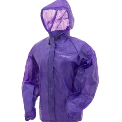 Shop All^ Frogg Toggs Emergency Rain Jacket, Women's, Size Large/Extra Large, Purple - Your Premium Fishing Gear Store Rods Lines Baits Accessories
