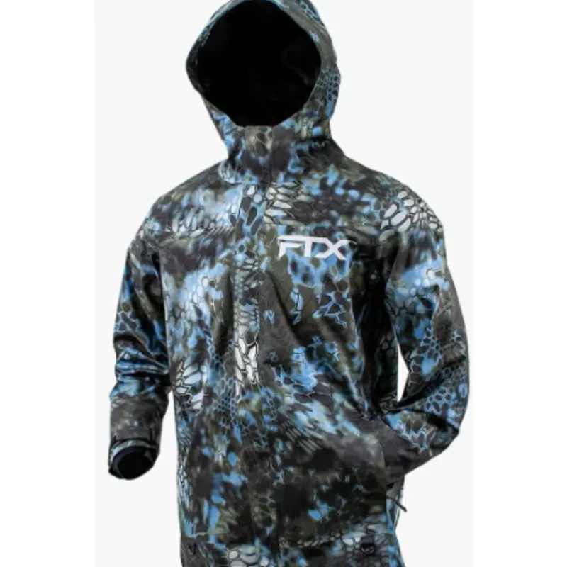 Fishing Line^ Frogg Toggs FTX Armor Jacket, Kryptek Neptune, XL - Your Premium Fishing Gear Store Rods Lines Baits Accessories