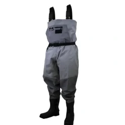 Fishing Line^ Frogg Toggs Men's Hellbender PRO Bootfoot Lug Sole Chest Wader, Gray - Your Premium Fishing Gear Store Rods Lines Baits Accessories