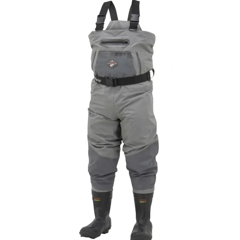 Fishing Line^ Frogg Toggs Steelheader Insulated Cleated BTFT Chest Wader, Slate/Gray - Your Premium Fishing Gear Store Rods Lines Baits Accessories