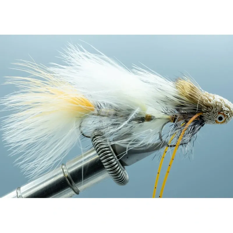 Shop All^ Galloup's Mini Dungeon Cream/White #6 - Your Premium Fishing Gear Store Rods Lines Baits Accessories