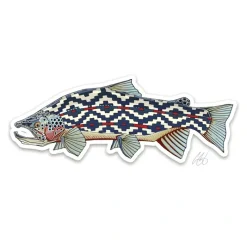Shop All^ Gaucho Trout Sticker - Your Premium Fishing Gear Store Rods Lines Baits Accessories
