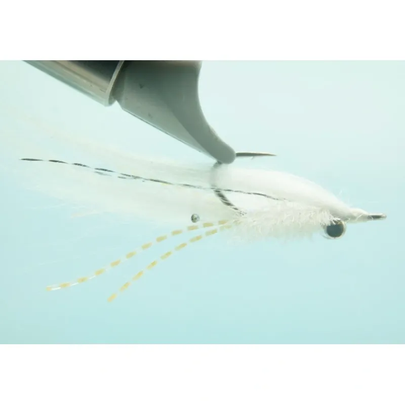 Shop All^ Gerbec's Polar Prawn White #6 - Your Premium Fishing Gear Store Rods Lines Baits Accessories