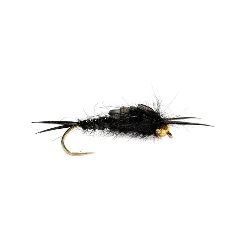 Fly Fishing^ Giant Stone Black Beadhead - Your Premium Fishing Gear Store Rods Lines Baits Accessories
