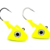Bait^ GOT-CHA WCSH6-CH Swim Bait Head w/ Mustad hook, 6oz., Chartreuse, 2 - Your Premium Fishing Gear Store Rods Lines Baits Accessories