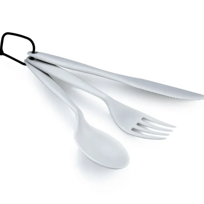 Shop All^ GSI TEKK CUTLERY SET- EGGSHELL - Your Premium Fishing Gear Store Rods Lines Baits Accessories