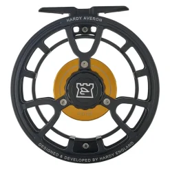 Fishing Line^ Hardy Euro Averon Fly Reel Matte Black - Your Premium Fishing Gear Store Rods Lines Baits Accessories