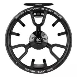 Fishing Line^ Hardy Fortuna Regent Fly Reel Black - Your Premium Fishing Gear Store Rods Lines Baits Accessories