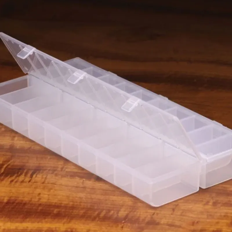 Fishing Line^ Hareline 20 Compartment Hook Box - Your Premium Fishing Gear Store Rods Lines Baits Accessories