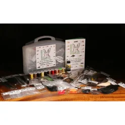 Fishing Line^ Hareline Fly Tying Material Kit With Economy Tools and Vise - Your Premium Fishing Gear Store Rods Lines Baits Accessories