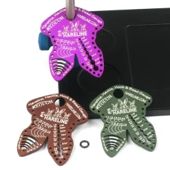 Fishing Line^ Hareline Hackle, Hook and Bead Gauge Anodized - Your Premium Fishing Gear Store Rods Lines Baits Accessories