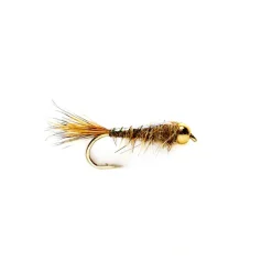Fly Fishing^ Hare's Ear Flashback Nymph Tungsten Beadhead - Your Premium Fishing Gear Store Rods Lines Baits Accessories
