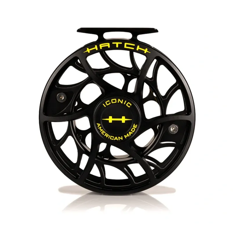 Fishing Line^ Hatch Custom Bat Reel Iconic Large Arbor Fly Reel 11 Plus - Your Premium Fishing Gear Store Rods Lines Baits Accessories