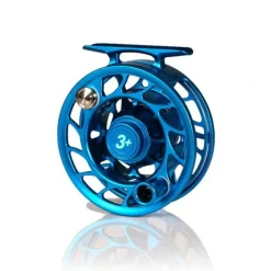 Fishing Line^ Hatch Custom Kaiju Blue Iconic Limited Edition Large Arbor Fly Reel 3 Plus - Your Premium Fishing Gear Store Rods Lines Baits Accessories