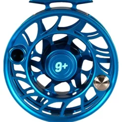 Fishing Line^ Hatch Custom Kaiju Blue Iconic Limited Edition Large Arbor Fly Reel 9 Plus - Your Premium Fishing Gear Store Rods Lines Baits Accessories