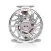 Fishing Line^ Hatch Iconic 11 Plus Fly Reel Clear Red Mid Arbor - Your Premium Fishing Gear Store Rods Lines Baits Accessories