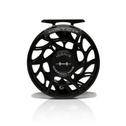 Fishing Line^ Hatch Iconic 7 Plus Fly Reel Black - Your Premium Fishing Gear Store Rods Lines Baits Accessories