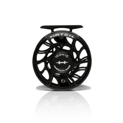 Fishing Line^ Hatch Iconic 4 Plus Fly Reel Black - Your Premium Fishing Gear Store Rods Lines Baits Accessories