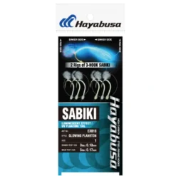 Shop All^ Hayabusa UV Glowing Plankton 3-Hook Sabiki - 2Rigs - Your Premium Fishing Gear Store Rods Lines Baits Accessories
