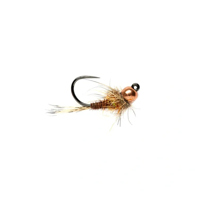 Shop All^ Hot Spot Pheasant Tail Jig Orange Tungsten Beadhead Barbless - Your Premium Fishing Gear Store Rods Lines Baits Accessories