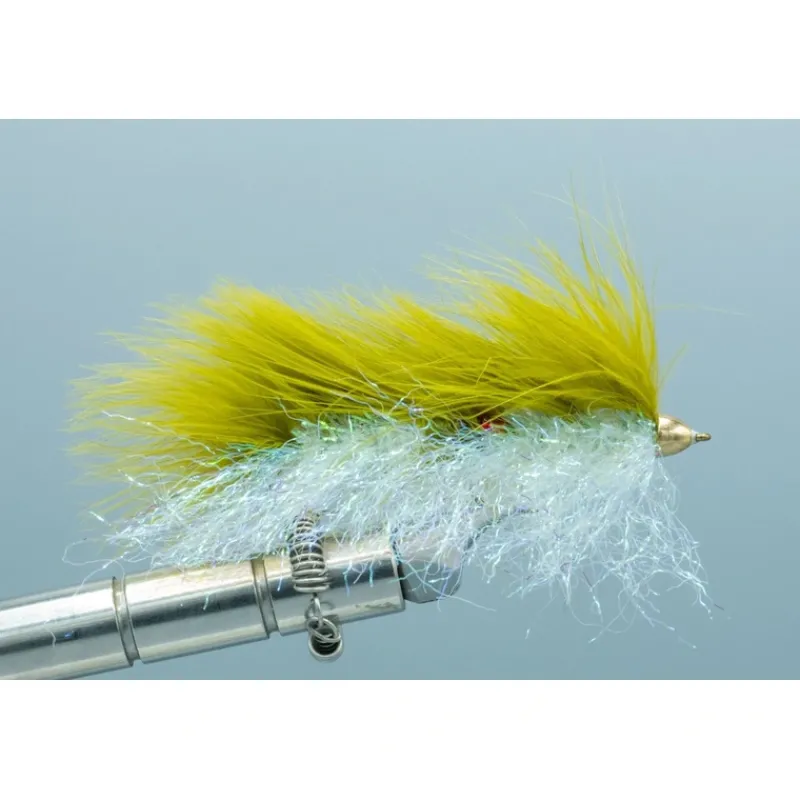 Shop All^ House Bunny Olive/Pearl #6 - Your Premium Fishing Gear Store Rods Lines Baits Accessories