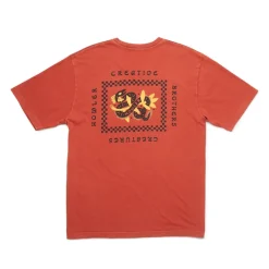 Fishing Line^ Howler Bros Cotton Pocket T Creative Creatures Eel Terracotta - Your Premium Fishing Gear Store Rods Lines Baits Accessories