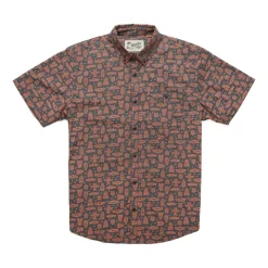 Shop All^ Howler Bros Mansfield Shirt Critters - Dark Slate Medium - Your Premium Fishing Gear Store Rods Lines Baits Accessories