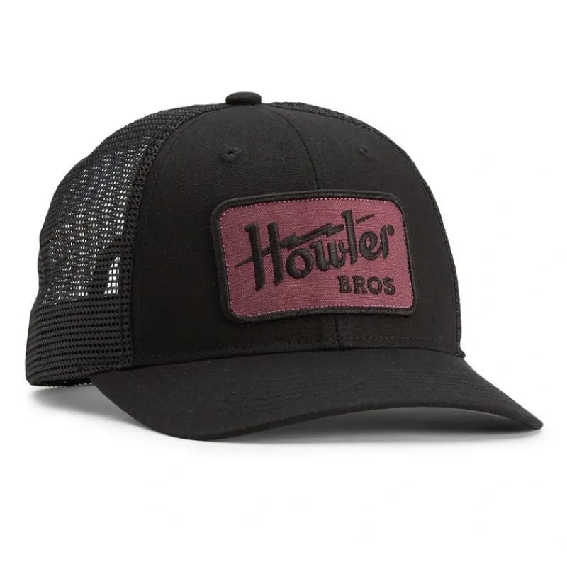 Shop All^ Howler Bros Standard Hats Howler Electric Antique Black - Your Premium Fishing Gear Store Rods Lines Baits Accessories