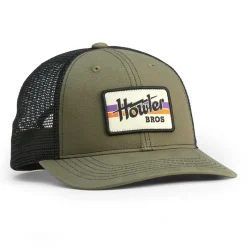 Shop All^ Howler Bros Standard Hats Howler Electric Stripe Rifle Twill - Your Premium Fishing Gear Store Rods Lines Baits Accessories