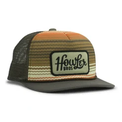 Shop All^ Howler Bros Structured Snapback Hats Howler Classic : Serape Stripe - Your Premium Fishing Gear Store Rods Lines Baits Accessories