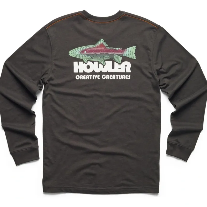 Shop All^ Howler Brothers Trucha Longsleeve T-Shirt - Your Premium Fishing Gear Store Rods Lines Baits Accessories