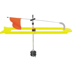 Shop All^ HT ICM-200 Iceman Ice Fishing Tip-Up, 200-Feet, Orange w/Ruler - Your Premium Fishing Gear Store Rods Lines Baits Accessories