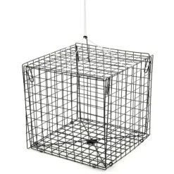 Shop All^ Hurricane F210 Square Crab Trap 10.5"x10.5"x10.5" - Your Premium Fishing Gear Store Rods Lines Baits Accessories