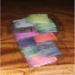 Fly Fishing^ Ice Dub Minnow Back Shimmer Fringe - Your Premium Fishing Gear Store Rods Lines Baits Accessories