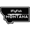 Fly Fishing^ IFlyFish Montana Sticker - Your Premium Fishing Gear Store Rods Lines Baits Accessories