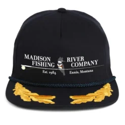 Shop All^ Imperial Logo The Skipper Rope Hat Navy - Your Premium Fishing Gear Store Rods Lines Baits Accessories