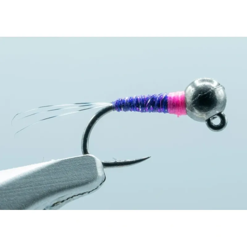 Shop All^ Jig Perdigon Purple/Fl. Pink #18 (2.8mm) - Your Premium Fishing Gear Store Rods Lines Baits Accessories