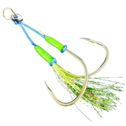 Shop All^ Jigging World Angel Twin Assist Hooks, Size 1, 120lb Test - Your Premium Fishing Gear Store Rods Lines Baits Accessories