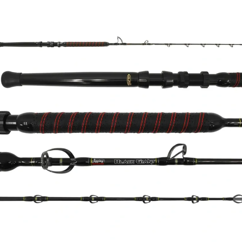 Fishing Line^ Jigging World Black Giant Casting Rods - Your Premium Fishing Gear Store Rods Lines Baits Accessories