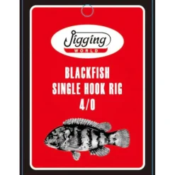 Fishing Line^ Jigging World Blackfish Single Rigs - Your Premium Fishing Gear Store Rods Lines Baits Accessories