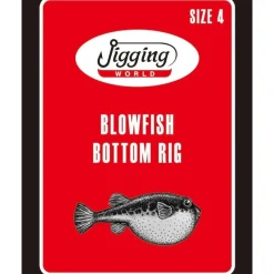 Bait^ Jigging World Blowfish Bottom Rig Size 4 - Your Premium Fishing Gear Store Rods Lines Baits Accessories