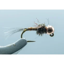 Fly Fishing^ Jiggy Micro May Mercer Tungsten Black #18 - Your Premium Fishing Gear Store Rods Lines Baits Accessories