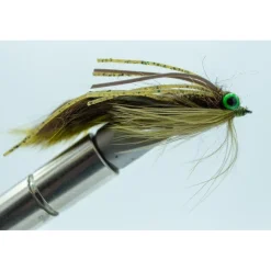 Fly Fishing^ Johnson's Creek Leech Olive #8 - Your Premium Fishing Gear Store Rods Lines Baits Accessories