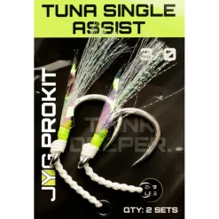Shop All^ JYG Pro Fishing Prokit Tuna Single Assist Hook - Your Premium Fishing Gear Store Rods Lines Baits Accessories