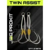 Shop All^ JYG Pro Fishing Twin Assist Hooks- 3/0 - Your Premium Fishing Gear Store Rods Lines Baits Accessories