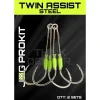 Shop All^ JYG Pro Fishing Twin Assist Hooks Steel- 4/0 - Your Premium Fishing Gear Store Rods Lines Baits Accessories